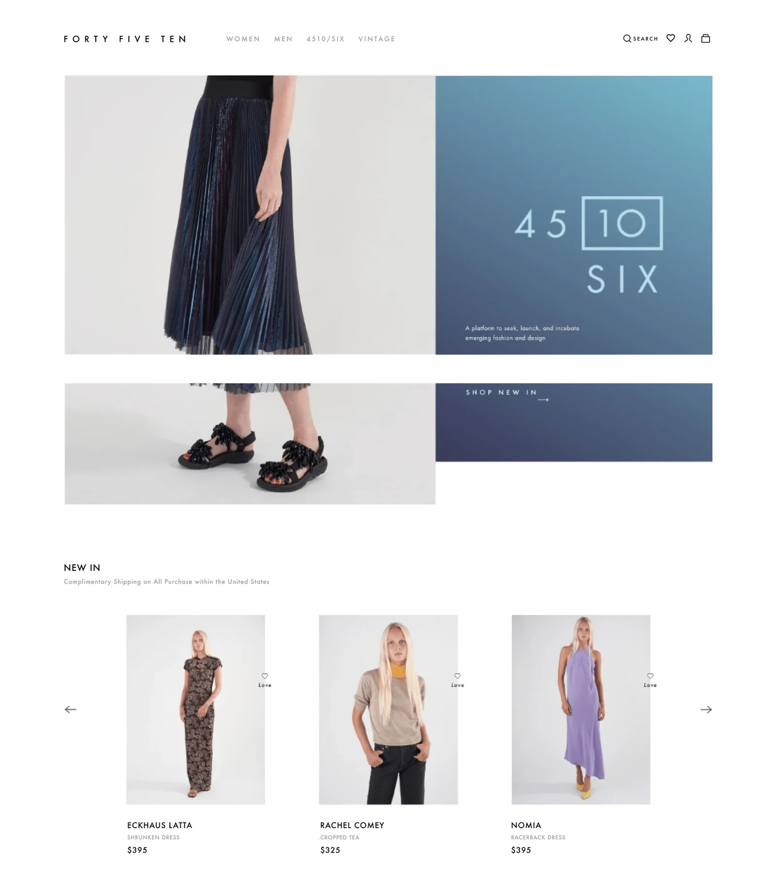 Forty Five Ten Product page