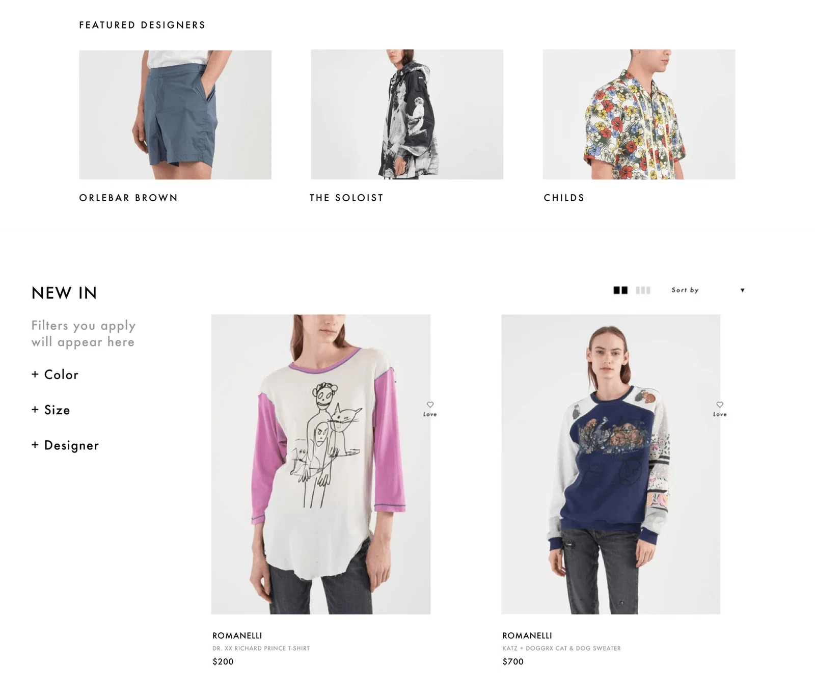 Forty Five Ten Product filteration