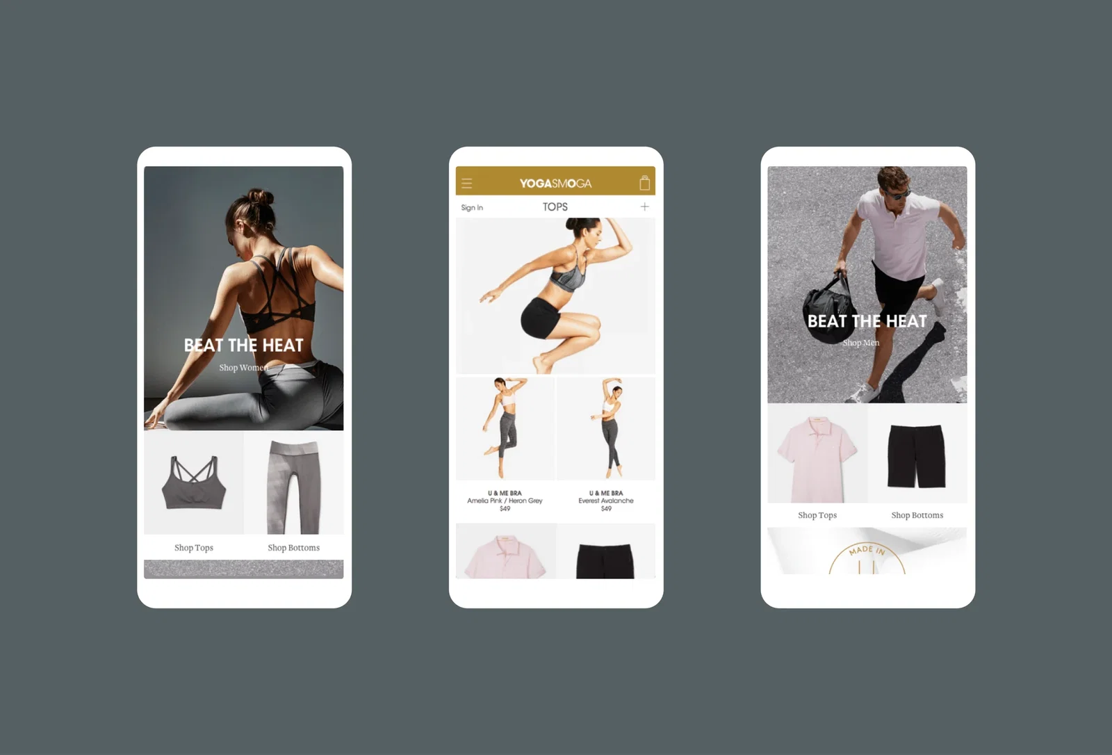 Yogasmoga Mobile View Collections