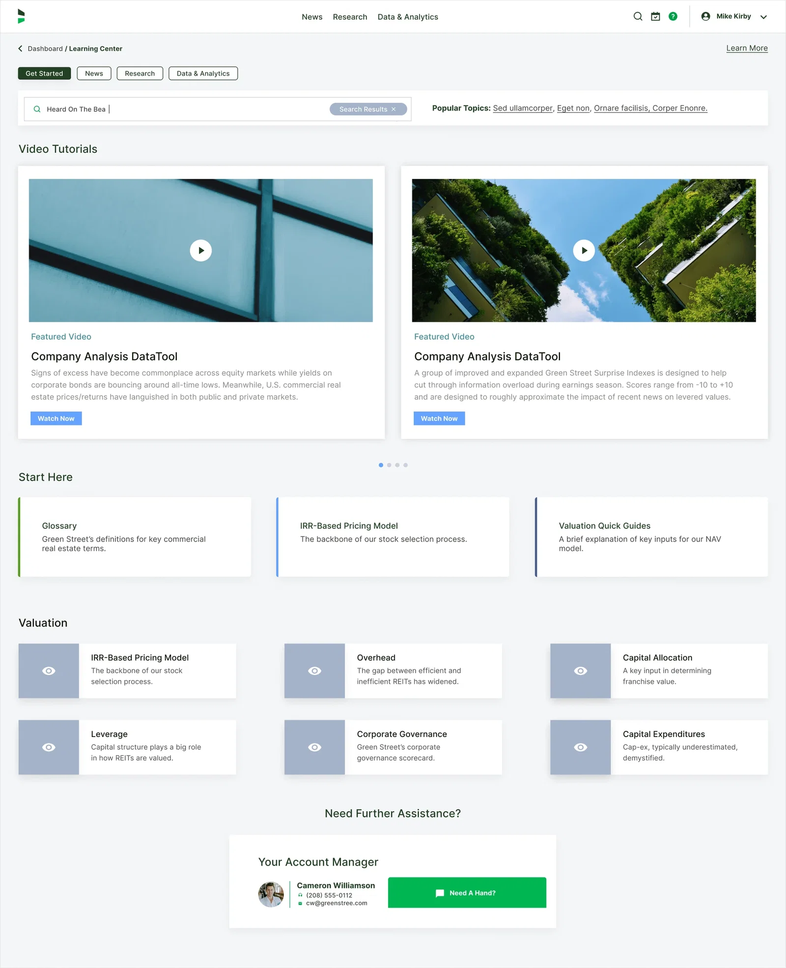 Greenstreet Prioritzation