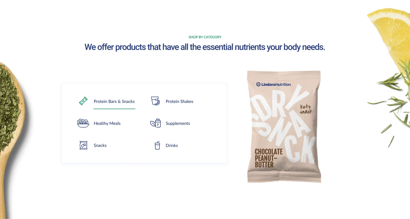 lindora Product Essential Nutrients