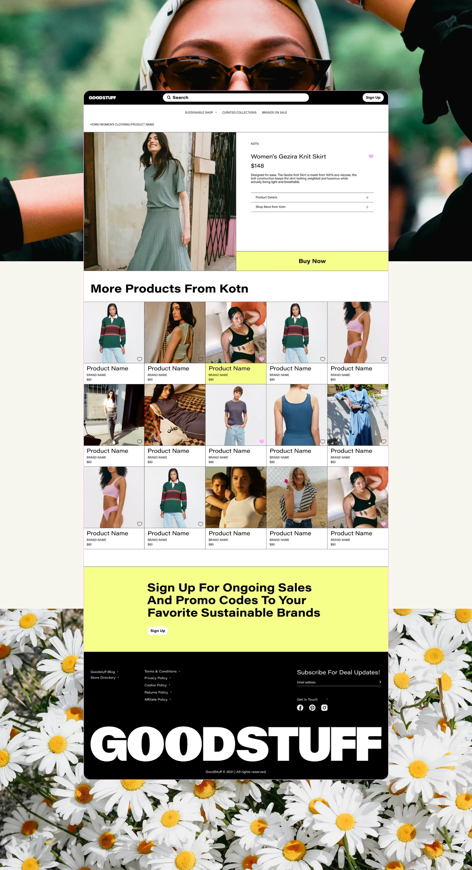 Goodstuff Product Page